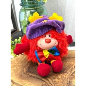Vintage 80s Rainbow Brite Red Romeo Sprite Hallmark Mattel Plush Toy Doll